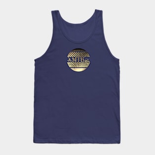 Golden mountain bike MTB Tank Top